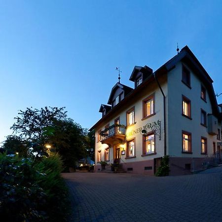 Hotel & Restaurant Gruener Baum Merzhausen エクステリア 写真